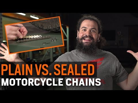 Plain vs. Sealed Motorcycle Chains