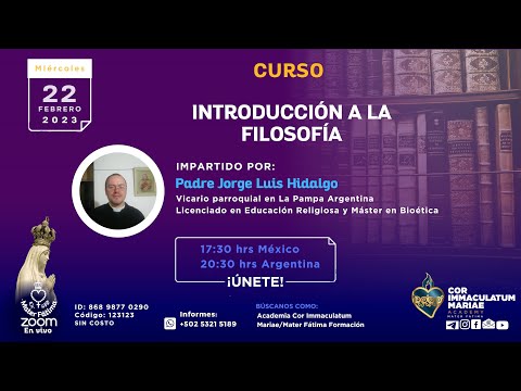 Clase 1 -  Curso Introducción a la Filosofía  - 22 de febrero de 2023
