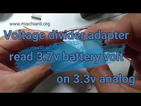 Voltage divider: calculator and application - Mischianti