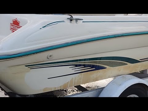 First Time Using Star Brite Instant Hull Cleaner and How To Apply It