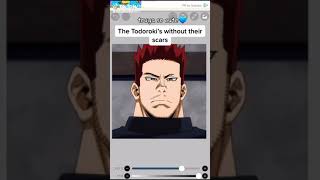 Todoroki&#39;s without scars #shoutotodoroki #endeavor #dabitodoroki #touyatodoroki #dabi #mha #short