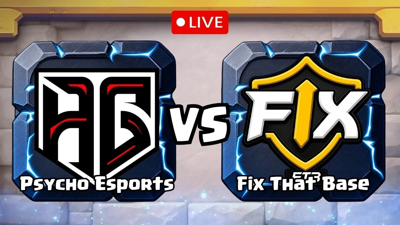 LIVE Psycho Esports vs. Fix That Base!