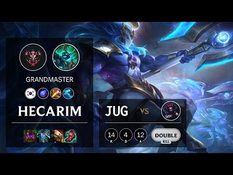 Hecarim Jungle vs Elise - KR Grandmaster Patch 11.7