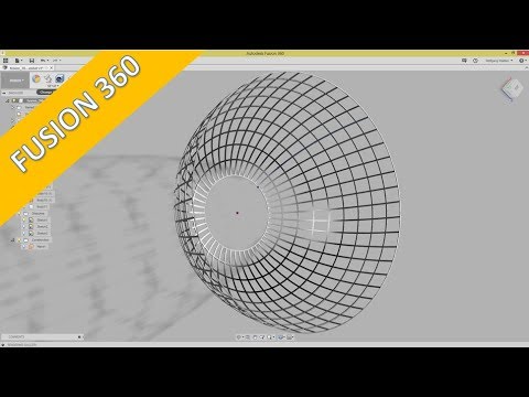 Plastic basket simple solution Autodesk Fusion 360 Training Part Design