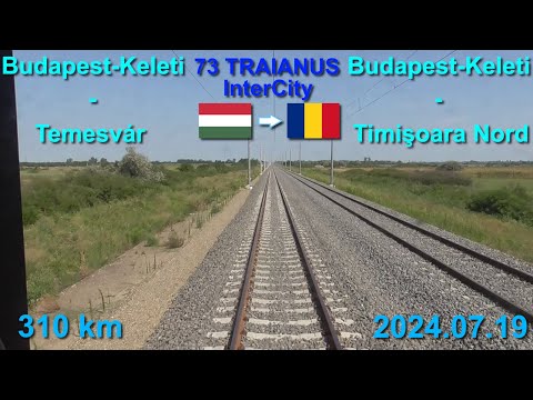 Route Budapest Keleti-Szolnok-Békéscsaba-Arad-Timişoara Nord, 73 TRAIANUS IC (Bp.Keleti-Bucureşti.N)
