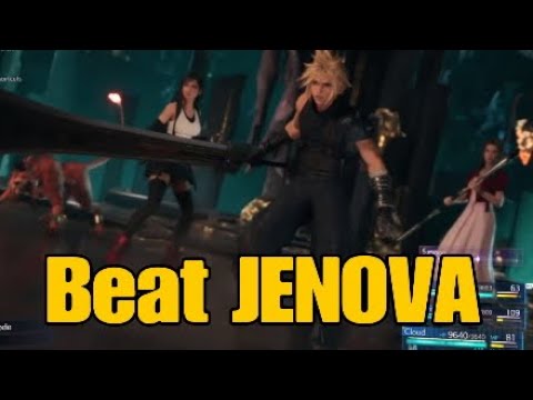Final Fantasy 7 - Defeat JENOVA Dreamweaver all phases on Hard | Chapter 17 Boss Guide