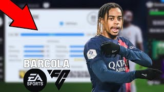 OFFICIAL BARCOLA BUILD FOR PRO CLUBS *EA FC24*