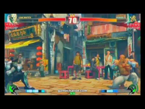 SF4 120708 - Begakare(Sagat) vs Azaryuna(Dictator)