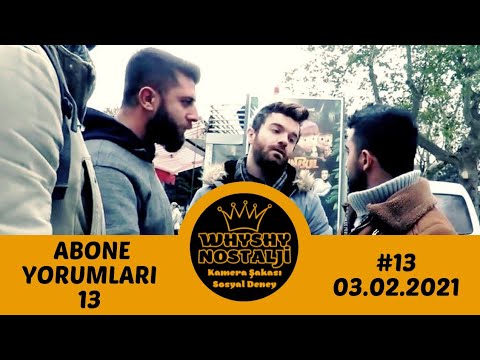 WHYSHY - ABONE YORUMLARI 13 | MEVLÜTCAN KOMİSER, SEN BU TARAFTA DEĞİL MİYDİN, NUMARANI VERSENE | #13
