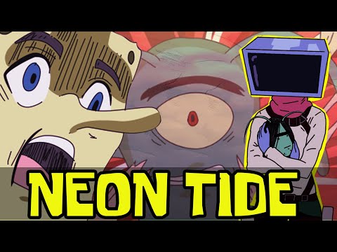 "Plankton's Rumbling Plot: Karen, SpongeBob & Mr. Krabs Unite! | Neon Tide Animation"