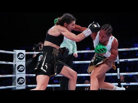 Alycia Baumgardner Vs Terri Harper Highlights - WBC IBO Titles