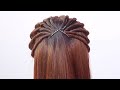 5 new open hairstyle for thin hair || ponytail hairstyle || quick hairstyle || hair style girl
