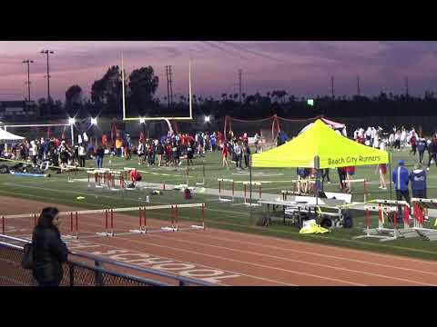 FSG 300m Hurdles Heat 2 vs Servite/Rosary/Laguna on 3-4-20