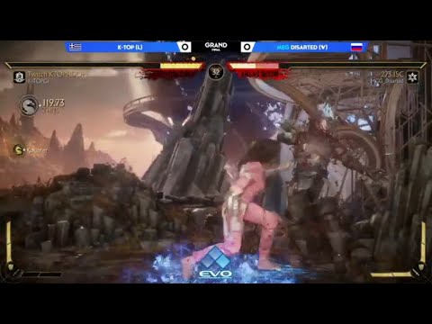 Mortal Kombat 11:  K-Top vs MEG Disarted -  Grand Finals - EVO 2021 Online