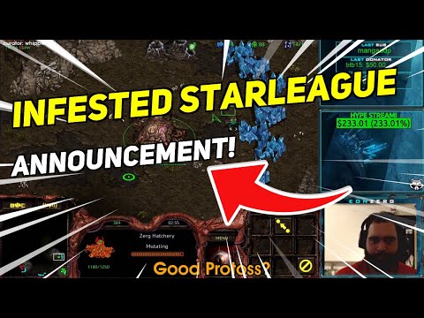 INFESTED STARLEAGUE ANNOUNCEMENT! | Daily Brood War Moments
