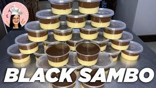 Download lagu BLACK SAMBO RECIPE | PANLASANG PINOY | HOW TO MAKE BLACK SAMBO JELLY | CHOCOLATE GULAMAN mp3