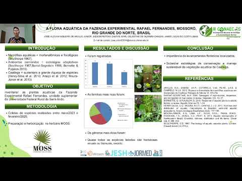 A FLORA AQUÁTICA DA FAZENDA EXPERIMENTAL RAFAEL FERNANDES, MOSSORÓ, RIO GRANDE DO NORTE, BRASIL
