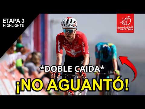 ¡CAOS EN LA RUTA! 😧 Tour de Oman 2026 | Etapa 3 Highlights