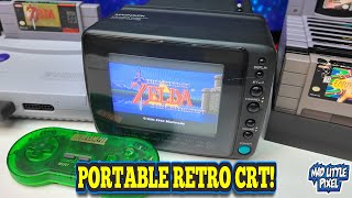 Awesome Portable CRT From The 90's Perfect For Retro Gamers! The Magnavox RD0510