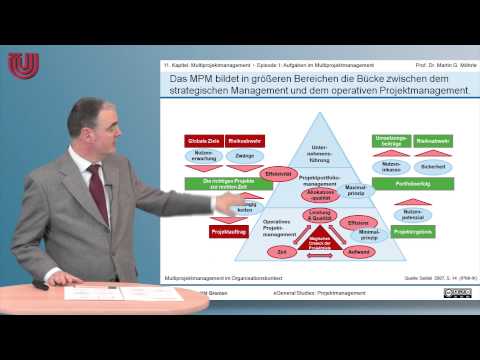 Teil 31: Aufgaben im Multiprojektmanagement [Projektmanagement 11: Multiprojektmanagement]
