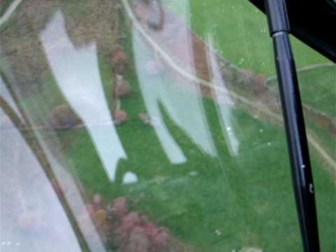 In cockpit - Hawk RAF Valley  Low Level Wales