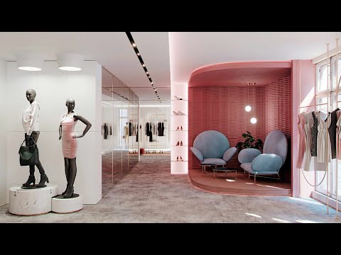 Renovation Project in Paris (Retail) - Walkthrough 3D Animation