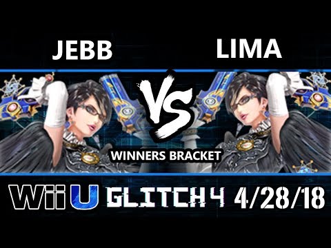 Glitch 4 - AF | JeBB (Bayonetta) Vs. ERG | Lima (Bayonetta) - Wii U Singles Winners Top 24