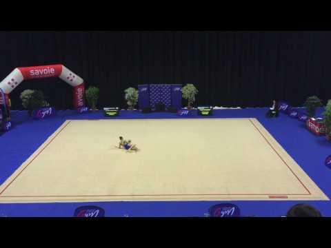 Canelle Coppin ballon - Nat A 18 ans et + - France Chambéry 2017