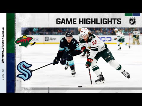 Wild @ Kraken 11/11 | NHL Highlights 2022