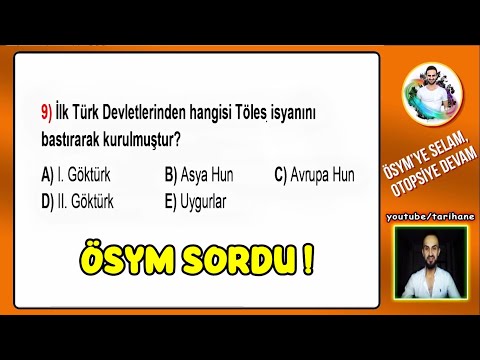 1) Pre-Islamic Turkish History Question Solution - KPSS History 2026 AGS