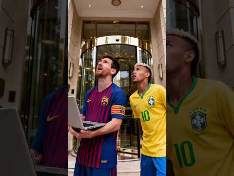 Ronaldo DROPS Paint on Messi?! 🎨💀 (Wait for it)