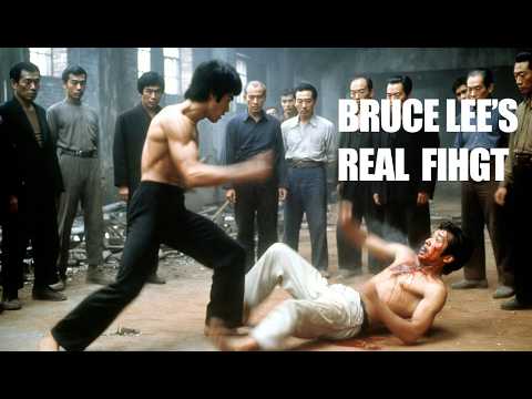 Bruce Lee's real fight:Bruce Lee vs Wong Jack Man |AI Simulation