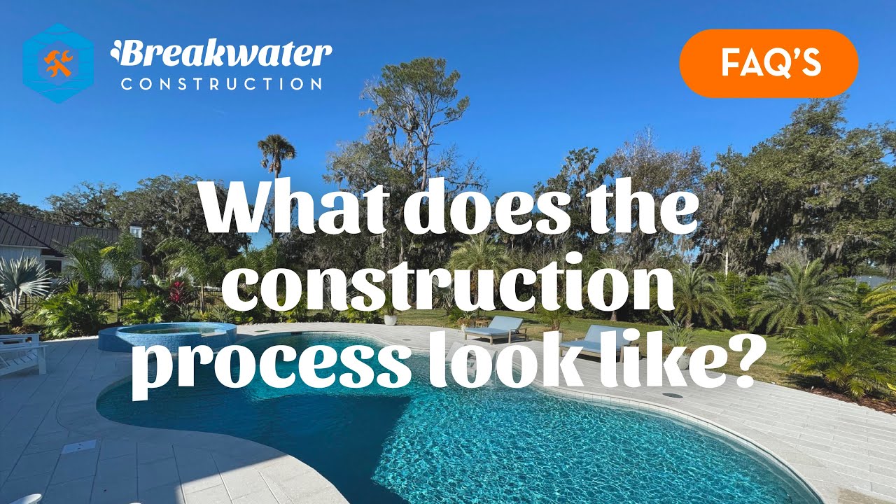 Breakwater Construction video thumbnail titled What does the pool construction process look like