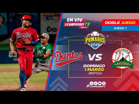 🔥 EN VIVO | Los Dantos vs Brumas de Jinotega | Juego 3 – Pomares 2026 | 01/03/2026 ⚾💨