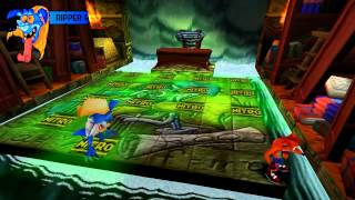 Crash Bandicoot 2: Cortex Strikes Back 100% Walkthrough HD - Part 7: Ripper Roo