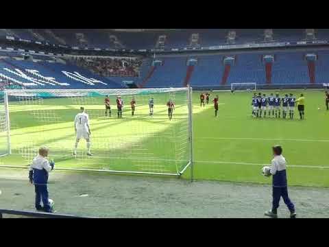 FC Schalke 04 U23 vs. SV Lippstadt 08 Ausgleichstor zum 1:1 per Freistoß!