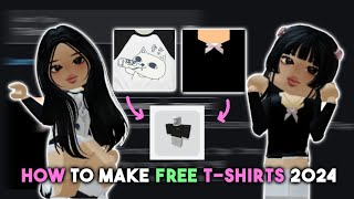 How to make FREE ROBLOX T-SHIRTS IN 2024! EASY STEPS! Pinterest