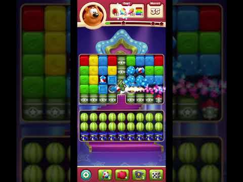 TOON BLAST level 2468 no powerups