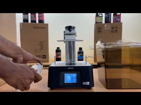 Beginner friendly 3D printer - Sonic mini 4K Unboxing