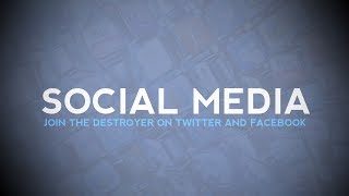 Join The Destroyer on twitter and facebook