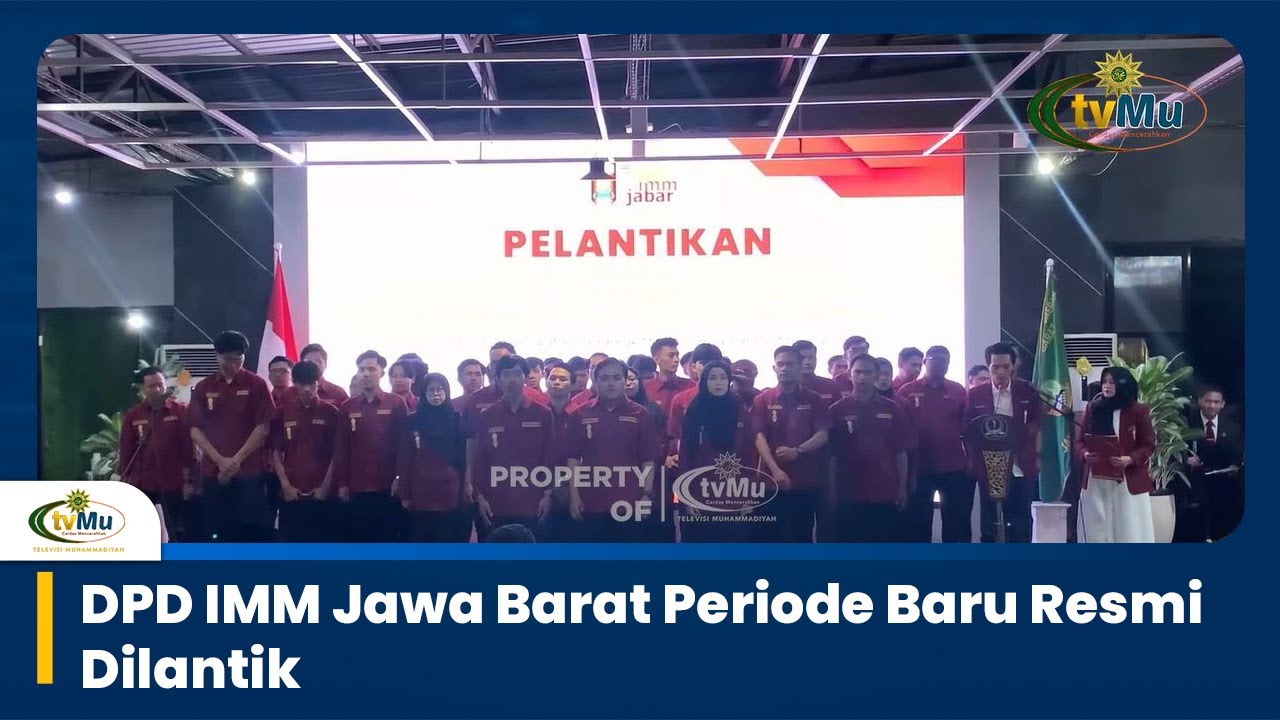 Pelantikan DPD IMM Jawa Barat Periode 2025-2027