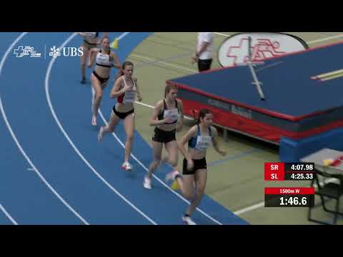 Hallen SM 2022 - Frauen 1500m Finale