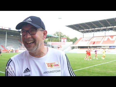 1. FC Union Berlin: Urs Fischer nach dem Testspiel gegen Cottbus