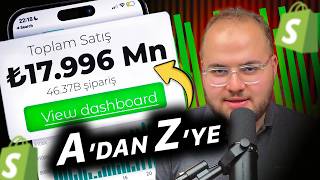 A'dan Z'ye Shopify Dropshipping Eğitimi (2025 Güncel Rehber +3.5 Saat)