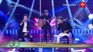 MYA: Maxi Espíndola y Agus Bernasconi cantan "Amor Prohibido" y "Día y Noche" - Susana Giménez 2017