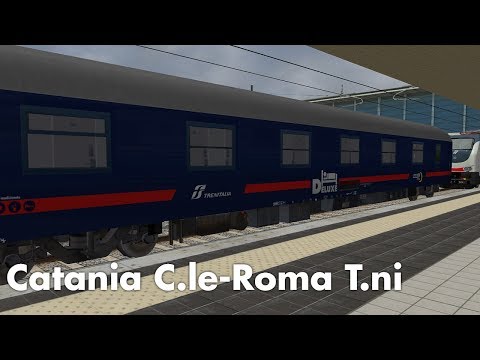ICN 1956 Catania C.le_Roma T.ni Arrivo Roma Termini