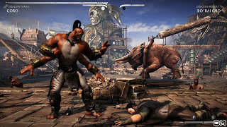 Mortal Kombat XL Kintaro Performs All Character X-Rays