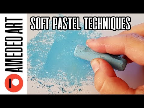 Soft pastel techniques | Soft pastels for beginners
