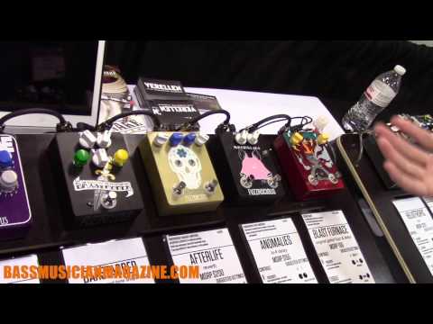 Bass Musician Magazine NAMM 2017 - Fuzzrocious Pedals