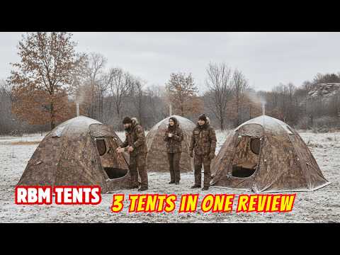 3 Tents, 1 Review: 4-Season RBM Hot Tents Compared (USA & Canada)
